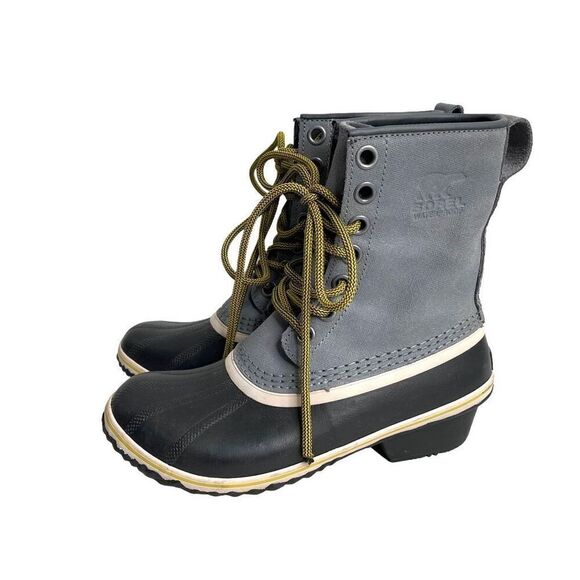 NEW Sorel Slimpack 1964 Outdoor Boots Quarry Antique Moss NL2651052 Size 7.5‎ - Picture 1 of 8